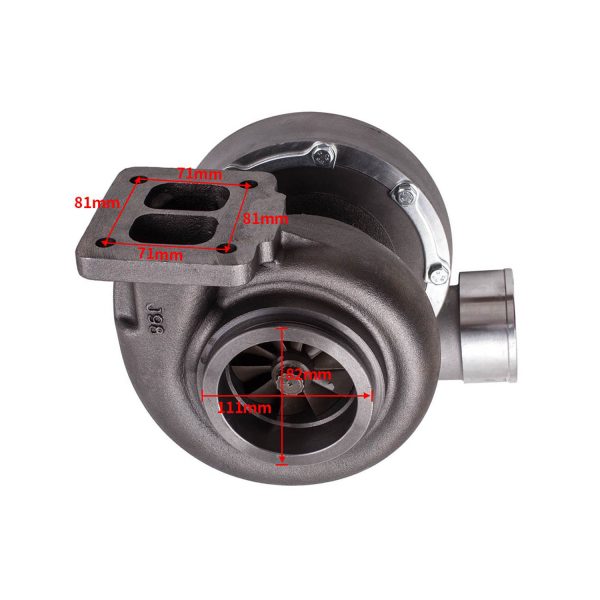 ⁦Maxpeedingrods GT45 T4 Upgrade Racing Turbo charger⁩ - الصورة ⁦2⁩