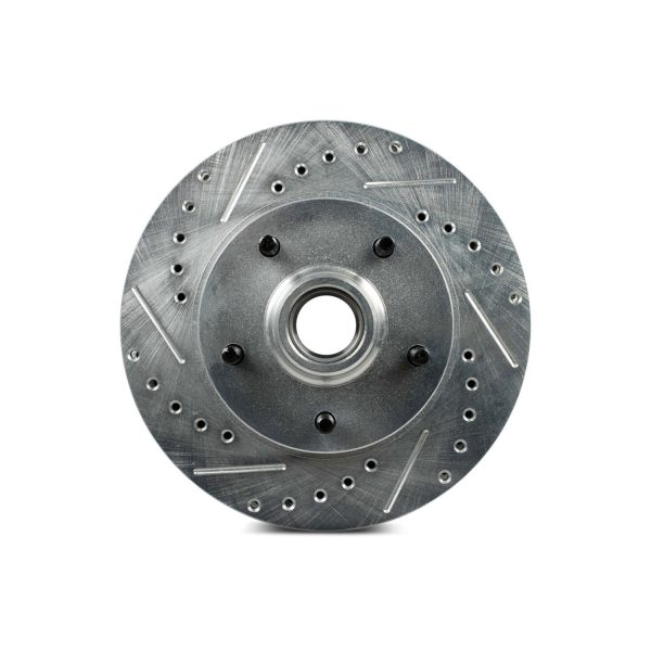 ⁦Right Stuff® - Drilled and Slotted Brake Rotor⁩ - الصورة ⁦2⁩