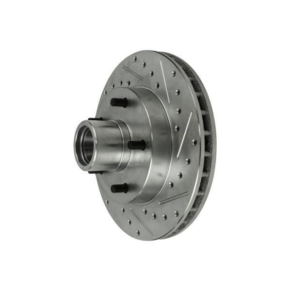 ⁦Right Stuff® - Drilled and Slotted Brake Rotor⁩ - الصورة ⁦4⁩